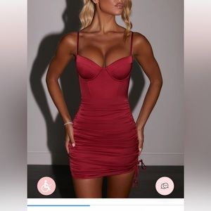 Bustier bodycon dress